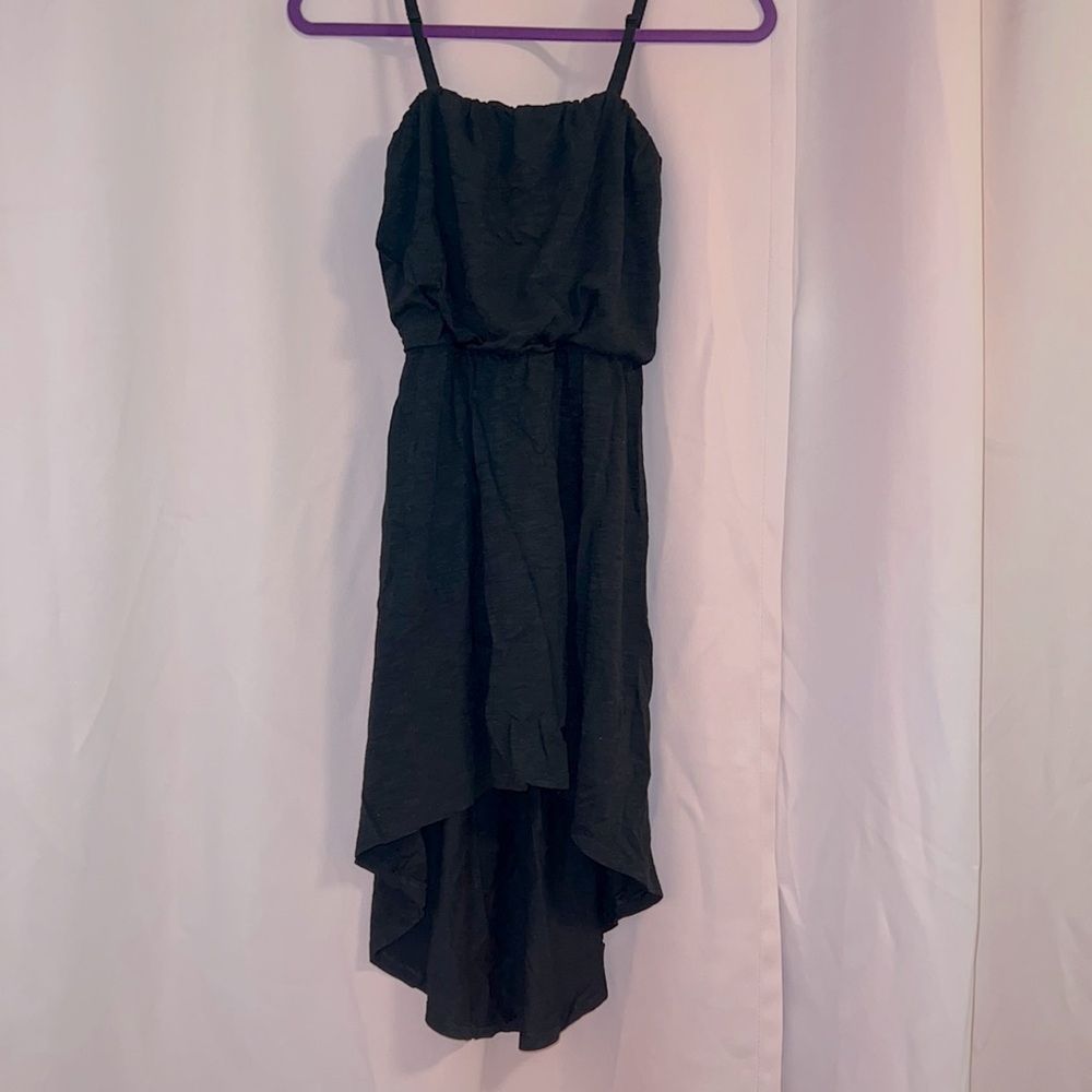 Tube dress in black by Express